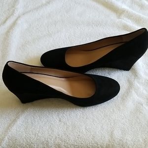 Wedge Faux Suede Shoes